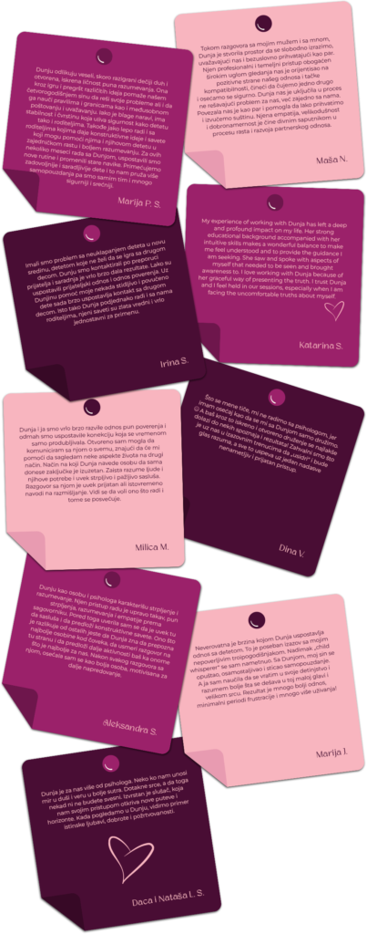 Slika koja prikazuje preporuke za Dunju prilagodjena mobilnoj verziji